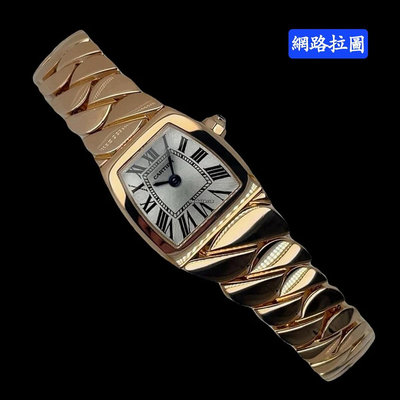 【個人藏錶】 CARTIER 卡地亞 W6400301 小型 鱷魚系列 18K金 石英 23mm 全套 台南二手錶