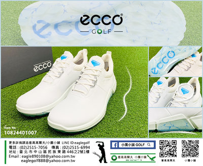[小鷹小舖] ECCO GOLF BIOM H4 10824401007 高爾夫 球鞋無釘 新品上市尺寸齊全歡迎詢問~