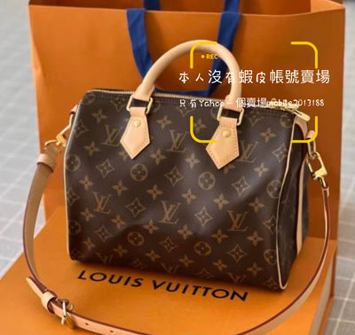 Superb Louis Vuitton Speedy bag 25 in custom Monogram canvas Rainbow  Brown Leather Cloth ref.280740 - Joli Closet