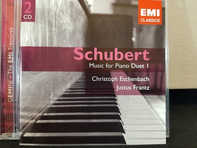 Eschenbach,Frantz,Schubert-Music For Piano Duet1&2,艾森巴哈&法蘭茲鋼琴，演繹舒伯特-四手聯彈鋼琴曲第一&二集