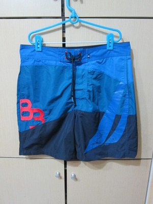 衣市藍~NAUTICA 海灘褲 (W32~) (220812)