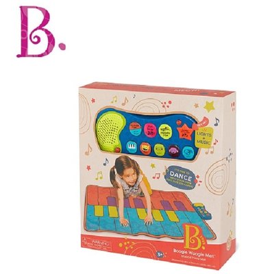 【DJ媽咪玩具日本流行精品】美國B.toys-布吉烏吉雙人跳舞墊 公司貨 兒童 玩具 跳舞機