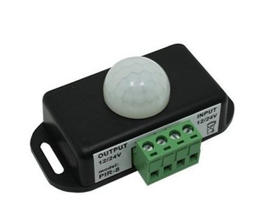 DC 12v/24v LED人體感應開關控制器 LED控制器人體感應燈控制器