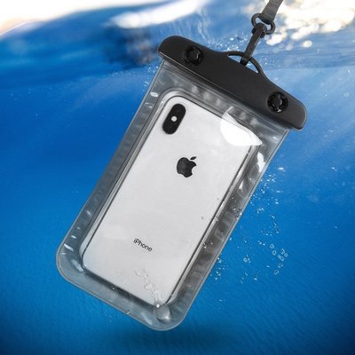 手機防水袋密封潛水套可觸屏通用拍照游泳漂流防塵雨殼掛脖泡溫泉