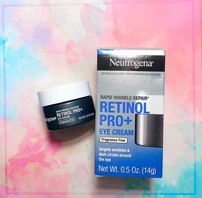 Neutrogena 露得清 Pro+A醇進階款眼霜 Retinol Pro+ Eye Cream 14g