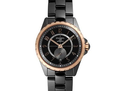 CHANEL 香奈兒 J12 手錶 H3838 18K玫瑰金 精密陶瓷 機械錶 36.5mm 全新原廠真品