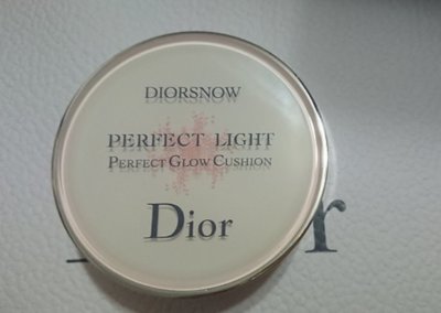 全新CD 迪奧 Dior雪晶靈粉嫩光感氣墊粉餅15g 含粉盒 鏡光色