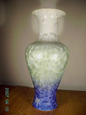 乖乖@賣場~結晶釉花瓶~結晶釉觀音瓶~~~結晶釉花瓶~~花器