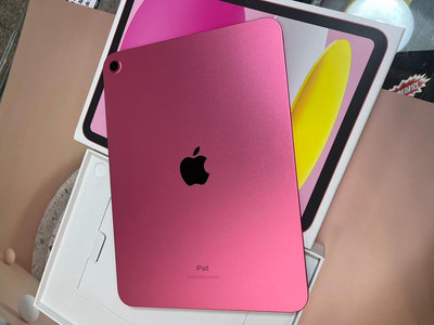 台灣公司貨🔋100% 循環0次🍎Apple iPad10 (10.9吋/WiFi/64G) 🍎粉色