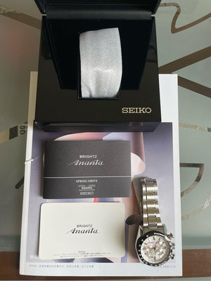 Seiko spring drive Ananta 武士刀系列