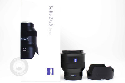 【高雄青蘋果3C】Batis Zeiss 25mm f2 FOR Sony E-Mount 二手鏡頭#88478