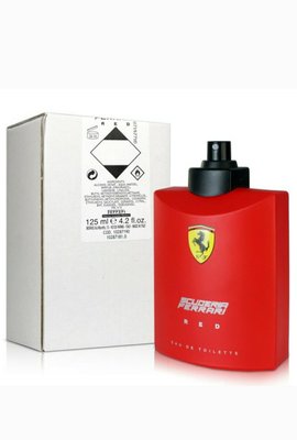 Ferrari 紅色法拉利香水/1瓶/125ml-tester-新品正貨