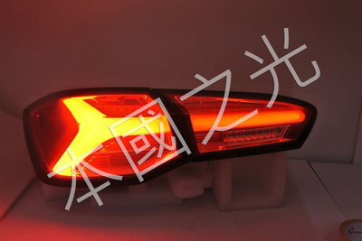 oo本國之光oo 全新 福特 2019 2020 2021 FOCUS MK4 LED光柱 類小牛款 晶鑽紅白 尾燈