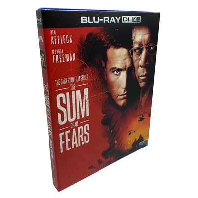 莉娜光碟店 動作電影 驚天核網 The Sum of All Fears藍光碟BD50高清收藏版 繁體字幕 全新盒裝