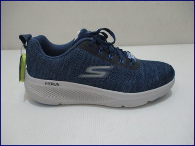 SKECHERS GO RUN ELEVATE 男款慢跑鞋 休閒鞋 編織鞋 藍色 SK220187/NVBL