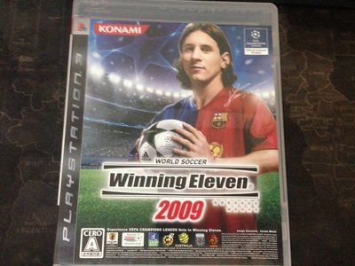 天空艾克斯 600免運 日版 PS3 世界足球競賽 2009 Winning Eleven 2009