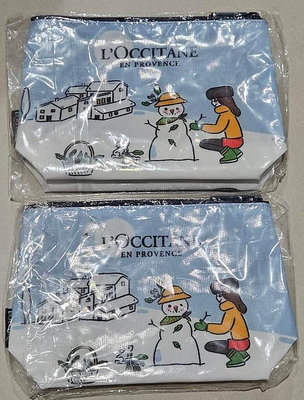 L'Occitane en Provence 歐舒丹 化妝包 筆袋 隨身包 收納包 小包 女包