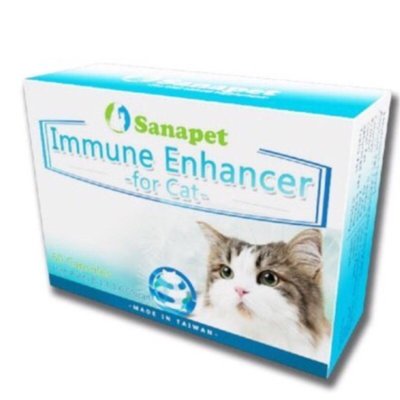 桑納沛 貓體健 Immune Enhancer for Cat 60顆膠囊 (貓用)