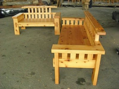 【原味手工家具】台灣檜木椅-台南 原木 家具