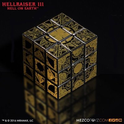 金錢貓雜貨 全新 Mezco Hellraiser 養鬼吃人 哀痛之盒 Puzzle Cube 魔術立方