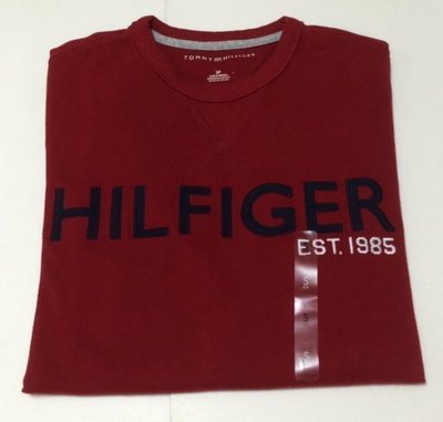 Tommy Hilfiger logo 大學 T 長袖 上衣 現貨