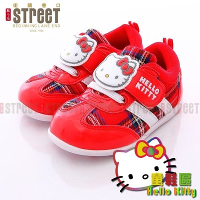 【街頭巷口 Street】Hello Kitty 凱蒂貓 童鞋 可愛大KT設計 舒適 運動休閒鞋 KT715131R