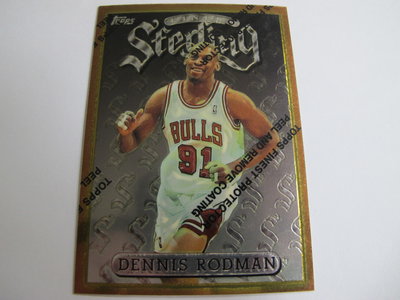 ~ Dennis Rodman ~ 公牛隊.籃板王.小蟲/丹尼斯·羅德曼 NBA球星.老卡 球員卡 #22
