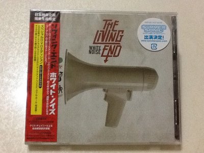 ~拉奇音樂～ THE LIVING END  WHITE NOISE CD+DVD  日本版  宣傳片 全新未拆封。團。