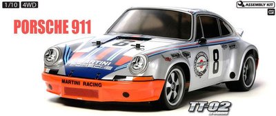 創億RC TAMIYA 1/10RC Porsche 911 Carrera RSR #58571