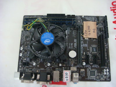 《盛立電腦》Asus H110M-C D3+G4500+8G 1151腳位 主機板(附檔板)(0830)(電腦維修服務)