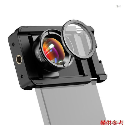 APEXEL 手機 100 毫米微距鏡頭 10X + CPL 過濾器套件,帶通用手機夾存儲盒更換,適用於 iPh-淘米家居配件