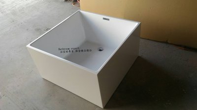 浴室的專家 *御舍精品衛浴 105公分 方型 獨立式 薄邊設計 大浴缸