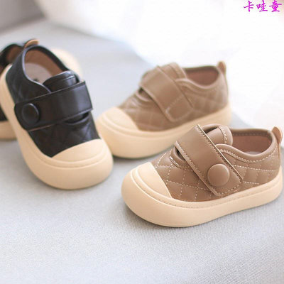 寶寶鞋 兒童軟底鞋 1-3歲女童休閒鞋 嬰幼兒男童小皮鞋
