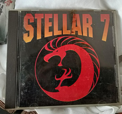PC GAME~STELLAR 7恆星7號 ~ 坦克遊戲~DOS版~二手