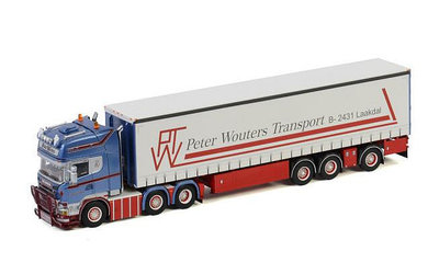 WSI 150 PWT Thermo; SCANIA 6x2 篷布卡車模型 01-2830