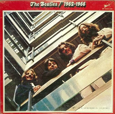 披頭四(The Beatles)  --  1962-1966  --  2黑膠唱片( LP)