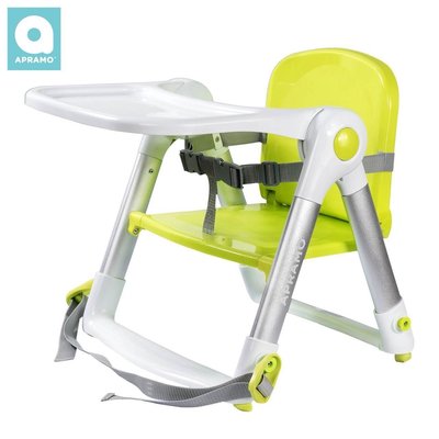 APRAMO FLIPPA攜帶式兒童餐椅-糖果綠/加贈原廠提袋