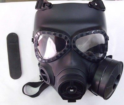 【原型軍品】全新 II M04 防毒面具 造型 面罩 黑色