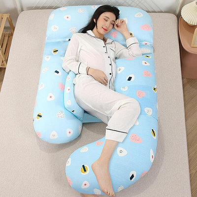 【可開發票】2021新款純棉孕婦枕頭孕婦托腹枕腰枕 抱枕靠枕 孕婦枕涼席