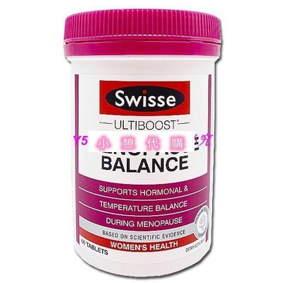 小憩代購…100％澳洲正品 澳洲Swisse Menopause Balance 大豆異黃酮 女性更年期（60粒）clr