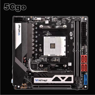 5Cgo【智能】藍寶石NITRO+ B550I超白金迷你ITX主板支持AMD銳龍R5 5600 5600G 1年保 含稅