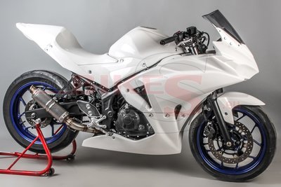 「騎士M Club」 Bikesplast 2015 Yamaha R3 賽道殼素材