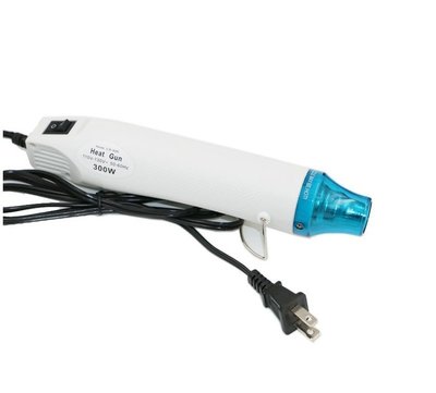 【白色】 110V 300W 熱風槍 手工DIY ( 熱風槍、熱風機 ) 凸粉專用/手機包膜/彩繪工具