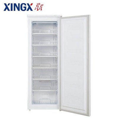 ☎來電享便宜【 XINGX星星 】198公升直立式七層冷凍櫃 (XFL-230JD) 另售(XFL-200JD)