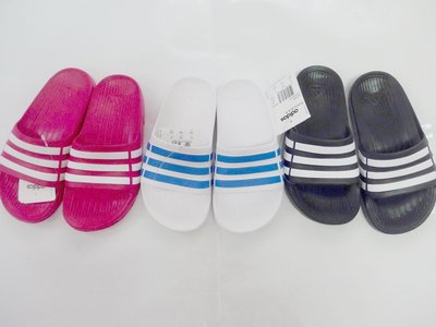 鞋之誠~(請詢問 )ADIDAS 男女童版女版 拖鞋 愛迪達 一體成型 11k~6k號 18~25公分 剩黑和桃