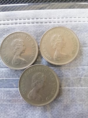 1980年代港幣1圓3個一標