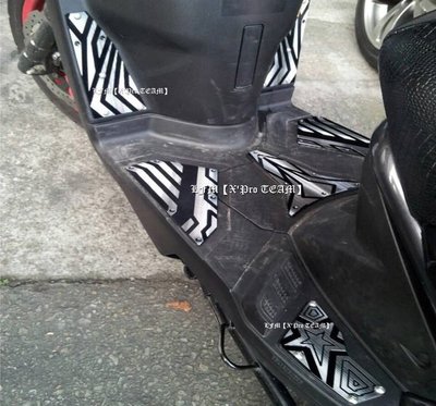 LFM【X Pro TEAM】BWS125鋁合金防滑前中後腳踏板~獨特CNC雙色踏板~BWS X防滑踏板