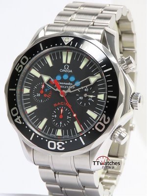 台北腕錶 歐米茄 Omega Seamaster 海馬 美國盃 帆船賽 300米 計時碼錶 已保養 187551