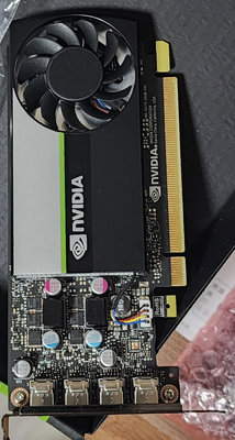 nVidia T1000 4GB 專業繪圖卡
