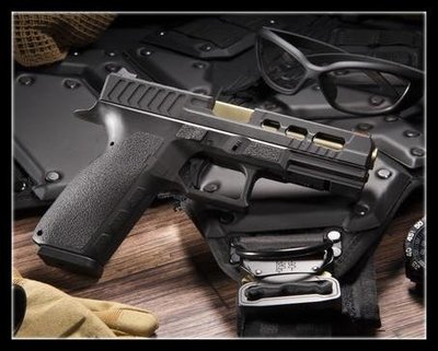 【原型軍品】全新 II KJ KP13C 半金屬 CO2槍 直壓槍 (黑滑套+金槍管+黑身)